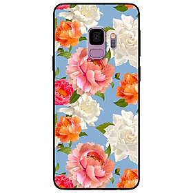Ốp lưng in cho Samsung S9 Mẫu Hoa Đa Sắc