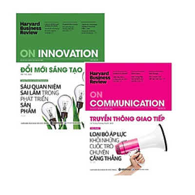 Ấn Phẩm Dành Cho Doanh Nhân: HBR ON - Đổi Mới Sáng Tạo Tặng Sổ Tay (Khổ A6 Dày 200 Trang)