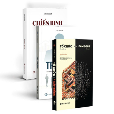 Combo 3 cuốn Sách Tổ chức và Đám đông - Đội Trưởng - Chiến Binh