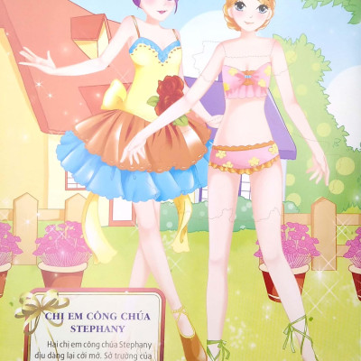 Princess Sticker - Dán Hình Công Chúa - Công Chúa Mỹ Lệ