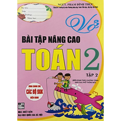 Vở Bài Tập Nâng Cao Toán 2 (SGK Hiện Hành)