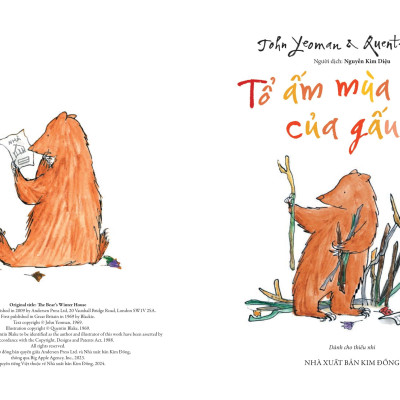Tác Phẩm Kinh Điển Của Quentin Blake - Tổ Ấm Mùa Đông Của Gấu