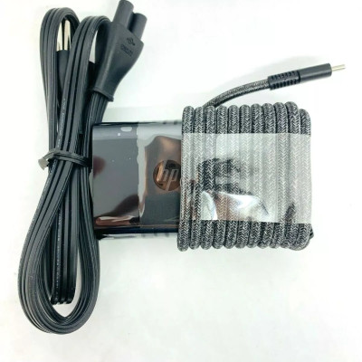 Sạc cho Laptop HP Notebook PC Elite X2 1012 1013 1014 G1 G2 G3 G4 Tablet USB-C - kèm dây nguồn - Hàng nhập khẩu