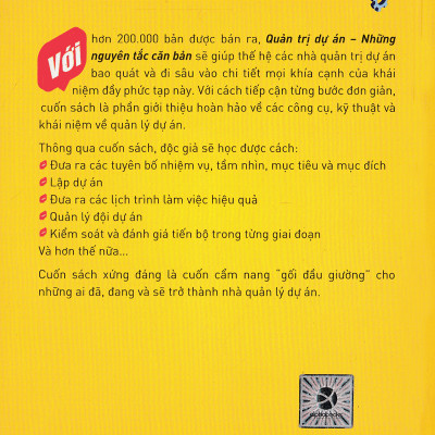 Quản Trị Dự Án - Những Nguyên Tắc Căn Bản (Tái Bản) (Tặng kèm Tickbook)
