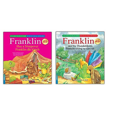 Sách - Bộ Truyện Về Chú Rùa Nhỏ Franklin - Franklin Đãi Khách + Franklin Không Sợ Sấm Sét - Combo 2 Cuốn - Minh Thắng