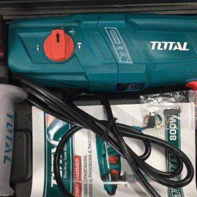 MÁY KHOAN ĐỤC 3 CHỨC NĂNG 26MM 800W TOTAL TH308266 - HÀNG CHÍNH HÃNG
