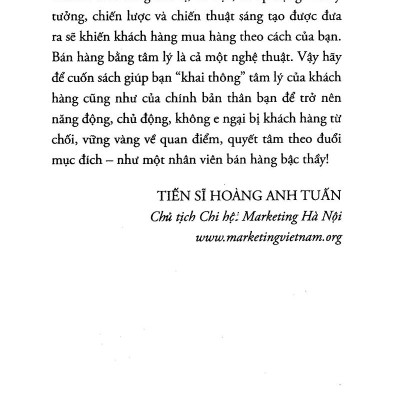 Những Đòn Tâm Lý Trong Bán Hàng (Tái Bản)