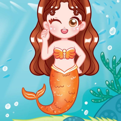 Sách - Chibi Fashion - Công Chúa Tiên Cá