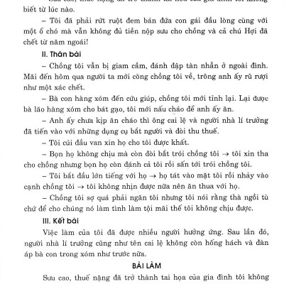 Những Bài Văn Mẫu Lớp 8 - Tập 1