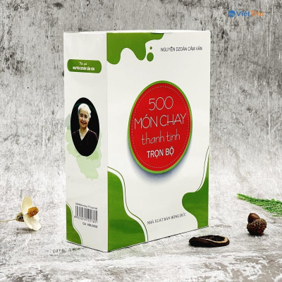 Sách - 500 Món Chay Thanh Tịnh Nguyễn Dzoãn Cẩm Vân - Combo 16 Cuốn - Việt Thư