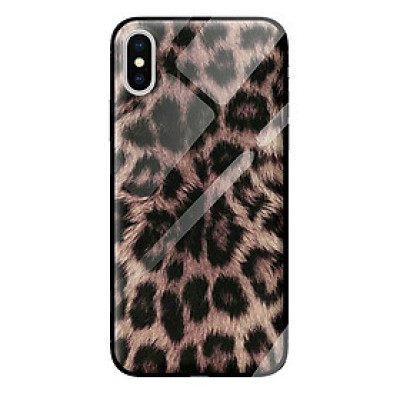 Ốp kính cho iPhone XS MAX NÊN LÔNG BEO 1 - Hàng chính hãng