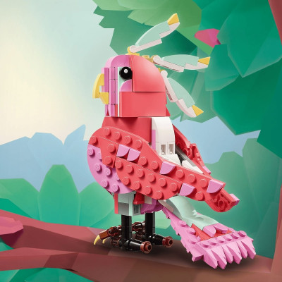 LEGO CREATOR 31170 Đồ Chơi Lắp Ráp Động Vật Hoang Dã: Hồng Hạc (288 chi tiết)