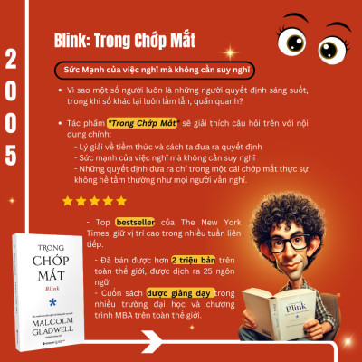 Trọn Bộ 7 Cuốn Sách Malcolm Gladwell: Những Kẻ Xuất Chúng + Điểm Bùng Phát + Trong Chớp Mắt + Chú Chó Nhìn Thấy Gì + David Và Goliath + Đọc Vị Người Lạ + Lật Lại Điểm Bùng Phát