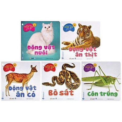 Bộ Bách Khoa Toàn Thư Cho Bé - Động Vật Nuôi (Bộ 5 Cuốn)