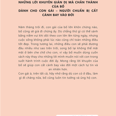 Sách AZ - Lời Vàng Của Bố Dành Cho Con Gái