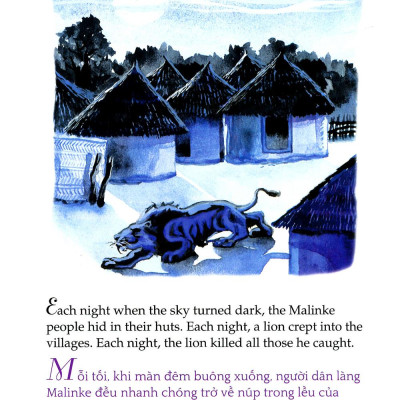 Tủ Sách Túi Khôn Nhân Loại - Nàng Kumba Và Chàng Thợ Săn Kambili (Song Ngữ Anh - Việt)