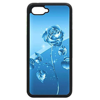Ốp in cho Oppo A3s NỀN XANH HOA 1 - Hàng chính hãng