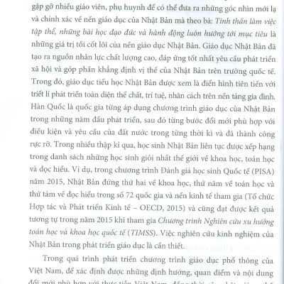 Mô Hình Giáo Dục Tiểu Học Nhật Bản Và Đề Xuất Vận Dụng Ở Việt Nam (Đáp ứng yêu cầu đổi mới căn bản và toàn diện giáo dục)