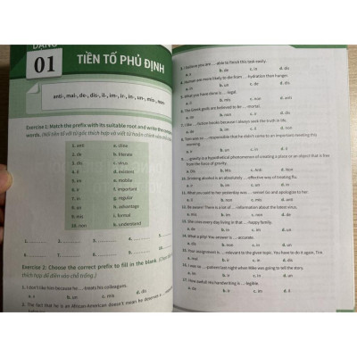 Sách - Bài tập từ loại Tiếng Anh ( ôn thi vào 10 và 10 chuyên)