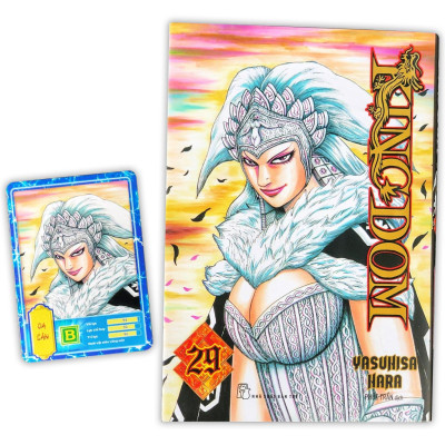 KINGDOM - Tập 29 - Tặng Kèm Postcard Thẻ Hình Nhân Vật
