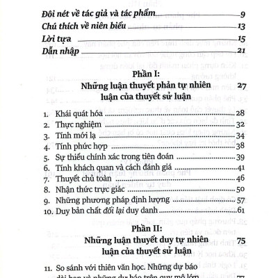 Sự Nghèo Nàn Của Thuyết Sử Luận - The Poverty Of Historicism