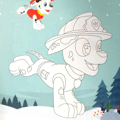 Bé Tô Màu Paw Patrol - Quyển 2