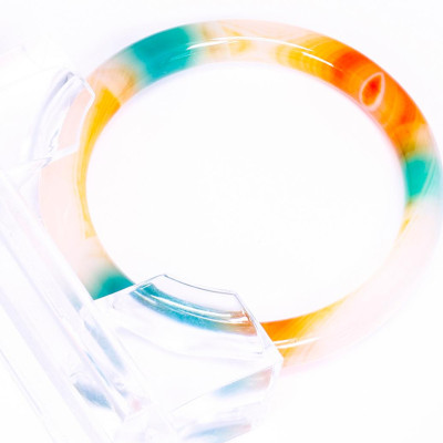Vòng tay đá mã não tam tài ni 58 - Ngọc Quý Gemstones
