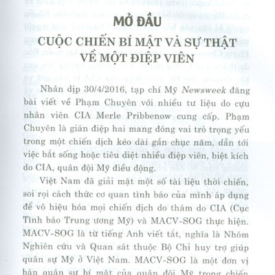 Điệp Viên ARES Tự Thuật (Tái bản lần thứ nhất)