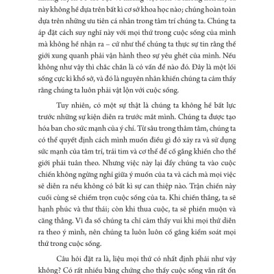 Thí Nghiệm Đầu Hàng – Hành Trình Tuân Theo Sự Hoàn Hảo Của Dòng Đời