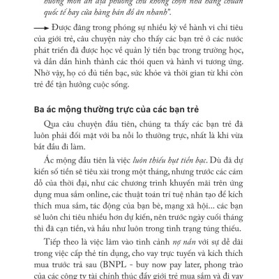 Làm Chủ Tiền Bạc Từ Khi Còn Đi Học