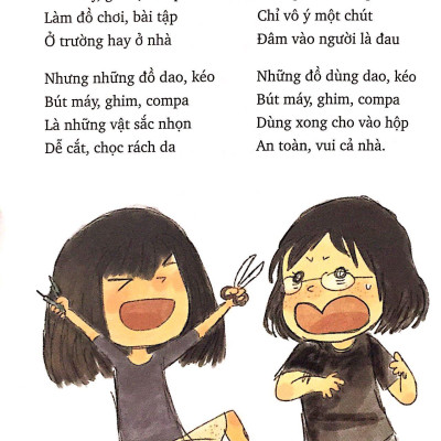 Thủ Thì Thù Thì Cái Gì Nguy Hiểm -Thơ Thiếu Nhi Về Kỹ Năng Sống (Tái Bản Lần Thứ Nhất, Có Chỉnh Lý và Bổ Sung)
