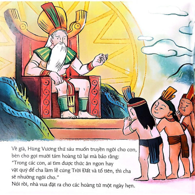 Sách - Cổ Tích Việt Nam Cho Bé - Sự Tích Bánh Chưng Bánh Dày - NXB Kim Đồng