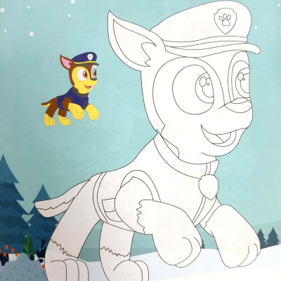 Bé Tô Màu Paw Patrol - Quyển 2