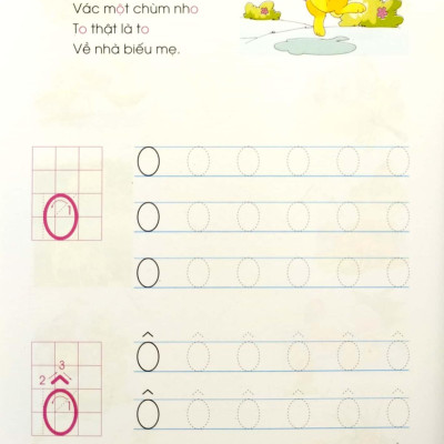 Tập Tô 1 - Dành Cho Bé 4 - 5 Tuổi