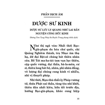 Sách - Kinh Dược Sư Lưu Ly Quang Như Lai Bổn Nguyện Công Đức - Âm Nghĩa - Chính Thông Book