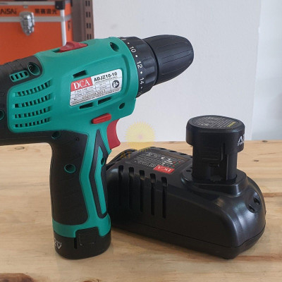 MÁY KHOAN DÙNG PIN 12V/2AH*2 DCA ADJZ10-10Z (KHÔNG KÈM PIN VÀ SẠC) - HÀNG CHÍNH HÃNG