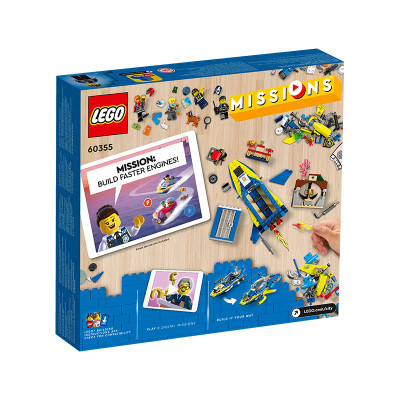 Đồ Chơi LEGO Nhiệm Vụ Thám Tử Của Cảnh Sát Biển 60355 (278 chi tiết)
