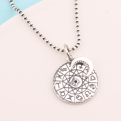 Charm bạc treo 12 cung hoàng đạo - mặt trăng - Ngọc Quý Gemstones