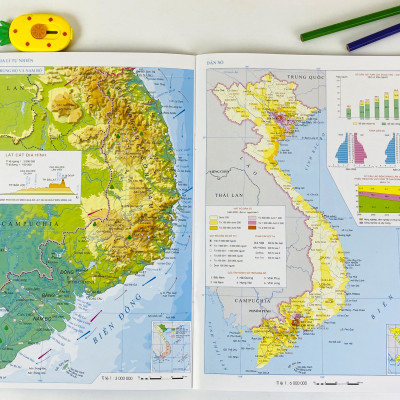 Sách - Atlat Địa Lí Việt Nam