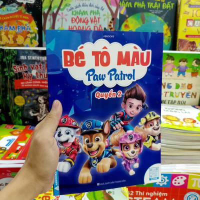Bé Tô Màu Paw Patrol - Quyển 2