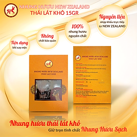 Nhung Hươu Newzealand thái lát khô 15 gram 