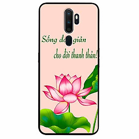 Ốp lưng in cho Oppo A9 2020  Mẫu Sống Đơn Giản