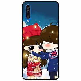 Ốp lưng dành cho Samsung A50 / A50s mẫu Cặp Đôi Áo Thổ Cẩm