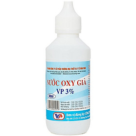 Lốc 10 Chai Nước Oxy Già Vp 3% 60ml