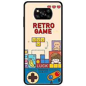 Ốp lưng dành cho Xiaomi Poco X3 mẫu Re Tro Game