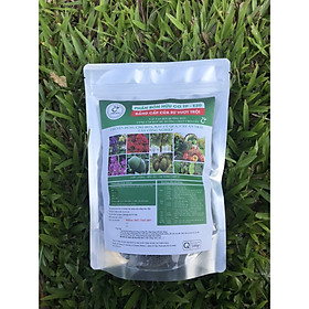 Phân bón Hữu Cơ Vi Sinh TP-E20 500 Gram - Sản xuất bằng hèm bia. Bổ sung dưỡng chất cho cây, Đáp ứng tiêu chí trồng rau sạch, Nuôi dưỡng cây trồng, Cải tạo đất, làm tơi xốp đất, Chống các loại bệnh thối rễ do nấm.