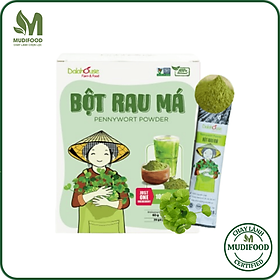 Bột Rau Má Hữu Cơ Nguyên Chất Sấy Lạnh Dalahouse - Thải Độc, Mát Gan, Lợi Tiểu, Giúp Hạ Sốt, Hỗ Trợ Giảm Mụn Nhọt, Rôm Sấy, An Thần, Cải Thiện Trí Nhớ, Hỗ Trợ Tiêu Hóa, Giảm Sẹo Lồi, Giảm Thâm, Đẹp Da, Tăng Cường Hệ Miễn Dịch, Phòng Ngừa Táo Bón