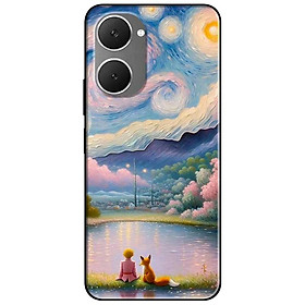 Ốp lưng cho Vivo Y03 - Y03T - Y18 - Y18S - Y18T - Y27 5G - Y28 4G - Y36 - Cậu Vàng Ngắm Hoàng Hôn - Hàng Chính Hãng