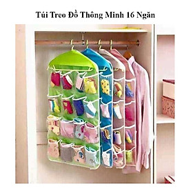 Túi treo đồ lót, vật dụng đa năng 16 ngăn (Giao màu ngẫu nhiên)