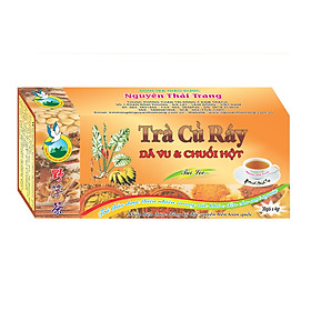 Trà Củ Ráy Trị Gout (Hộp 30 Túi Lọc X 4g)- Nguyên Thái Trang – Thảo Dược Thiên Nhiên – Tốt Cho Sức Khỏe